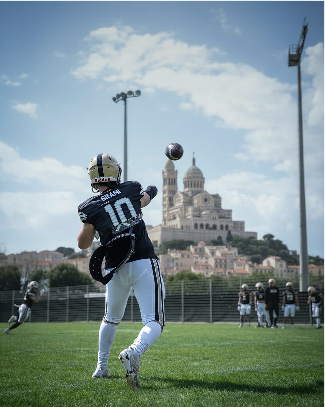 Photo with Notre-Dame de la Garde in background